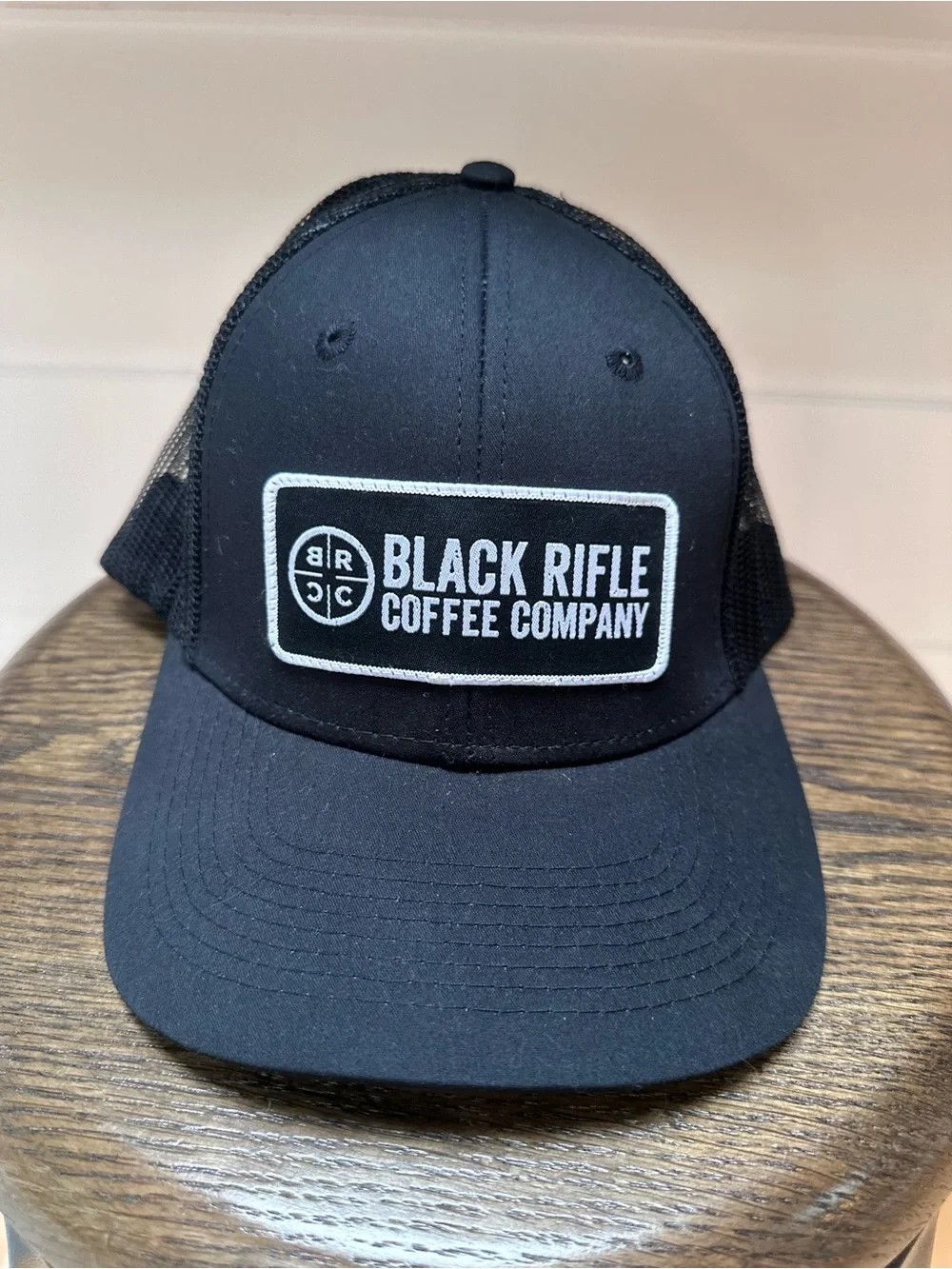 Black Rifle Coffee Company Black Trucker Hat - Picture 1 of 3